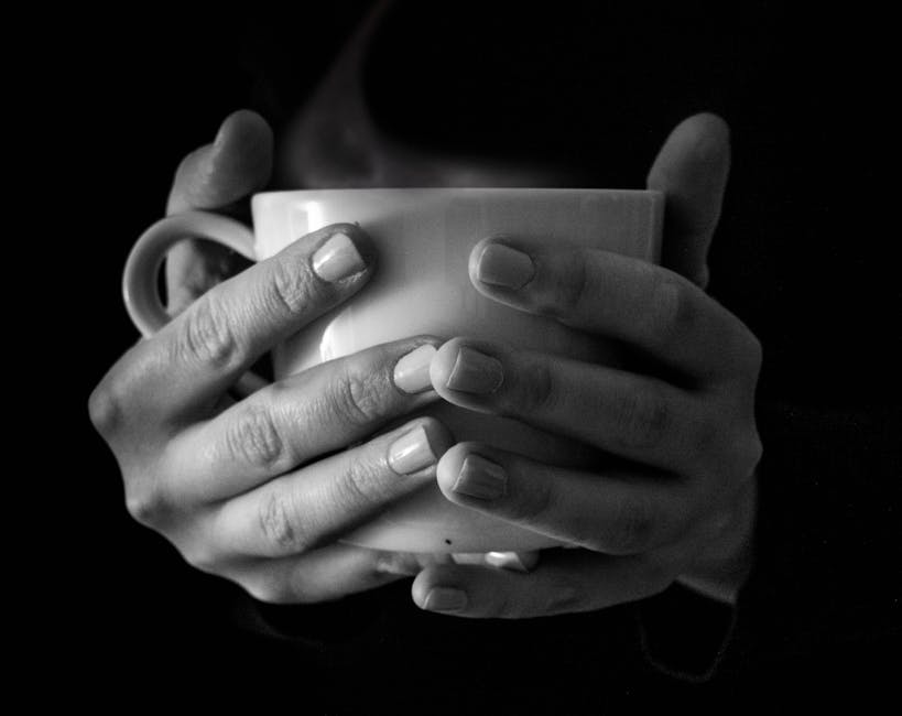 beverage, black-and-white, coffee