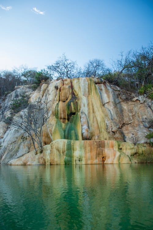 doğa, doğal, hierve el agua içeren Ücretsiz stok fotoğraf