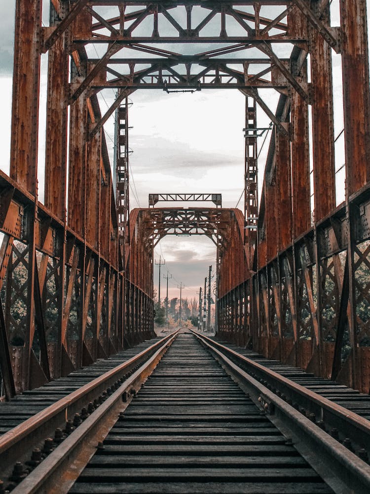 Long Bien Bridge In Hanoi