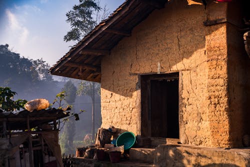 Exterior of an Old House 