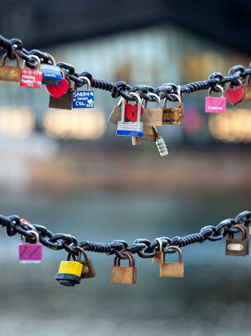 Love Locks on a Bridge 