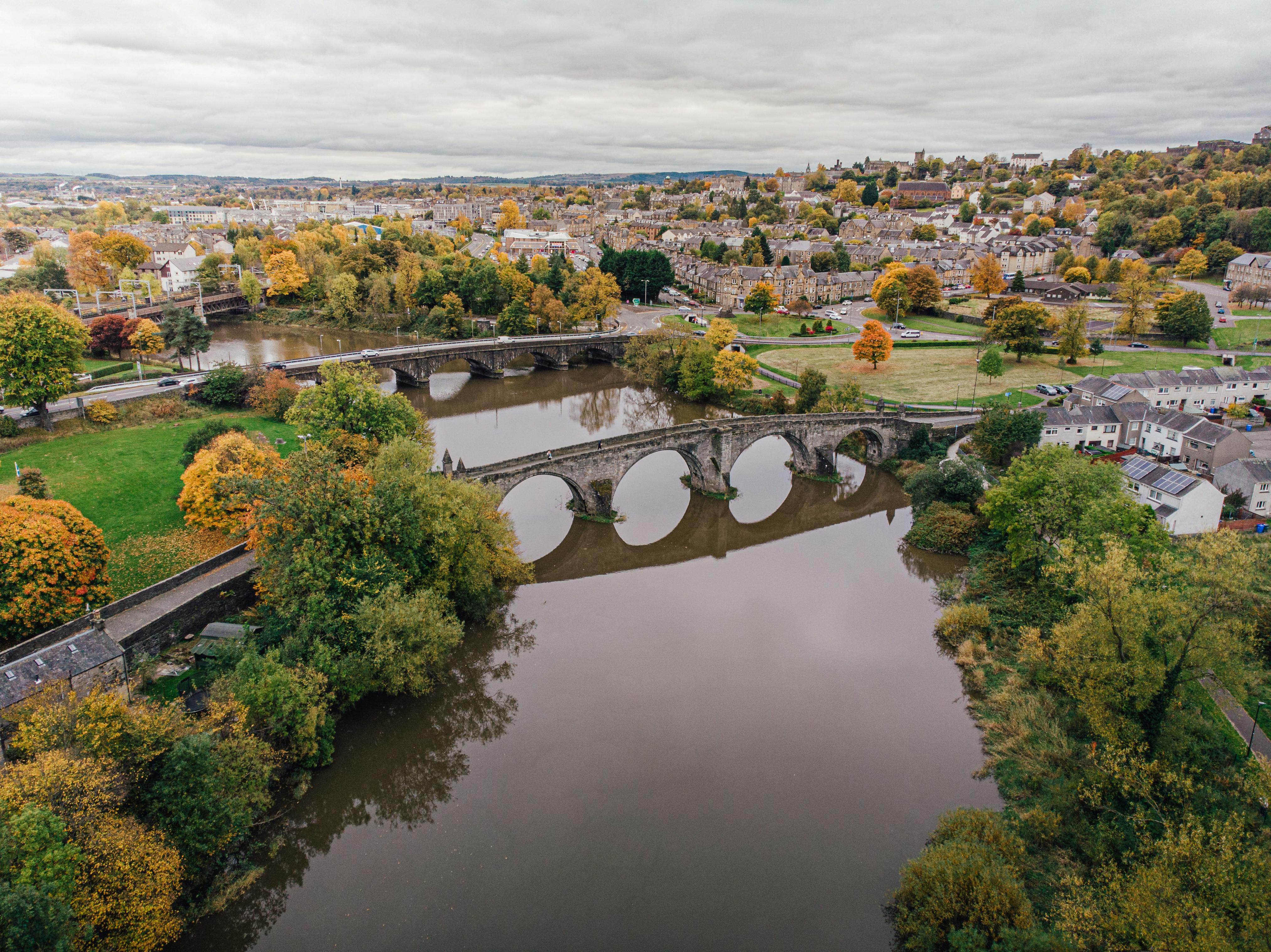 le pont de stirling en ecosse au royaume uni