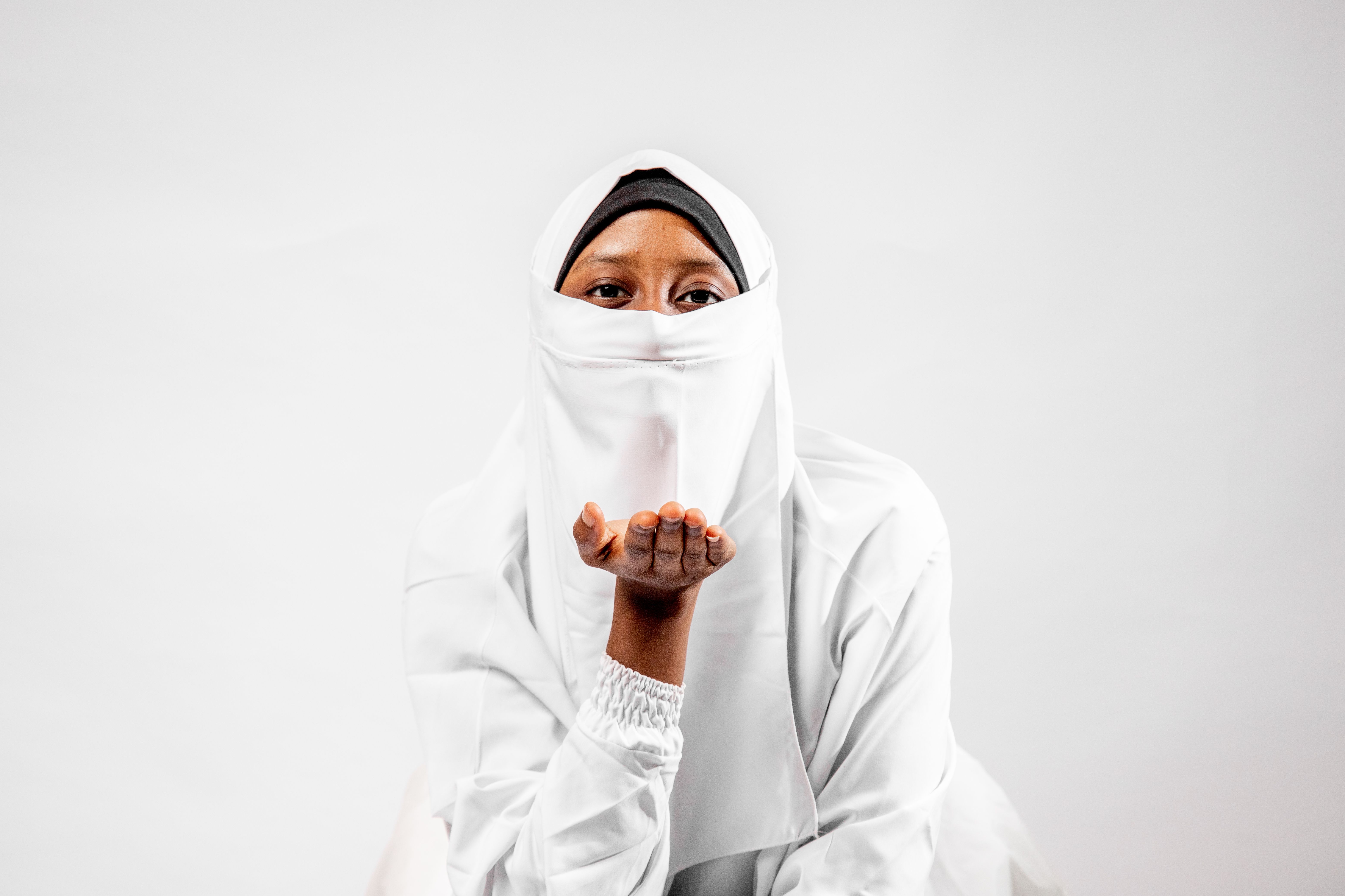 Portrait of an African Woman with a Headscarf · Free Stock Photo
