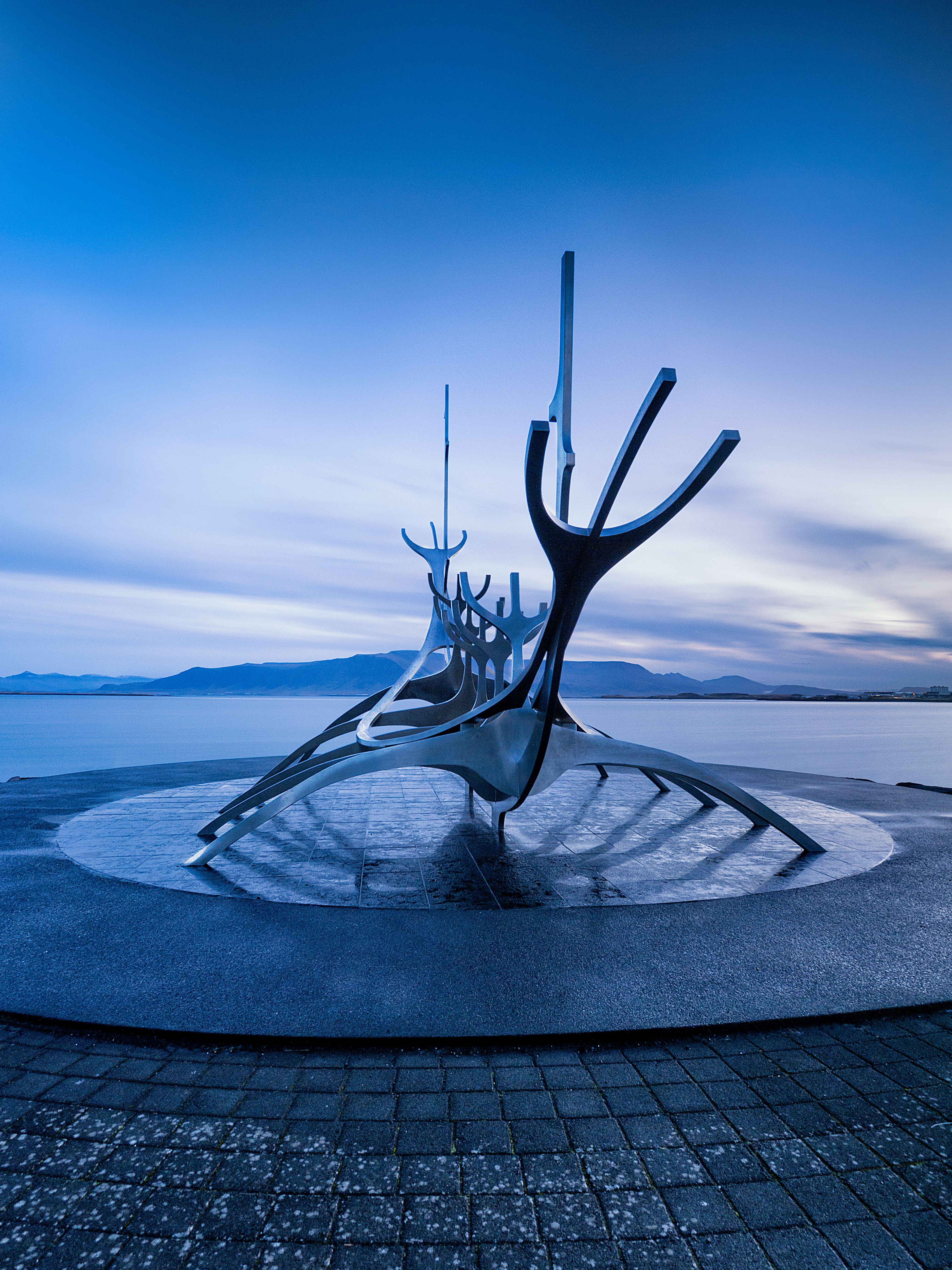 The Sun Voyager Sculpture in Reykjavik, Iceland · Free Stock Photo