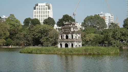 Ingyenes stockfotó épület, fák, Hanoi témában