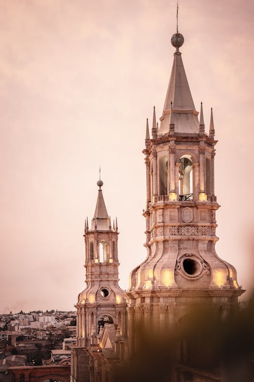 Foto profissional grátis de arequipa, arquitetura renascentista, basílica catedral