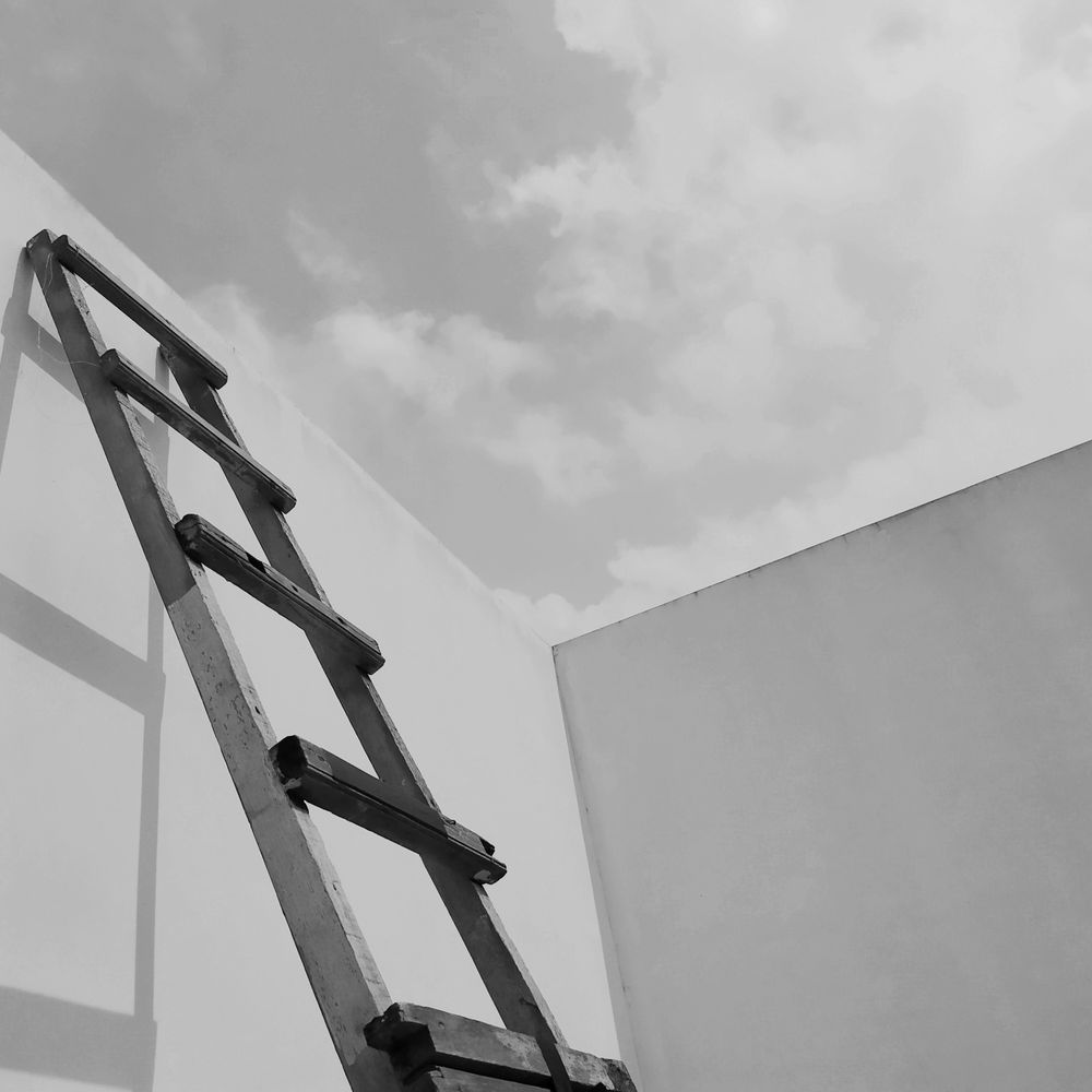 Painters and Decorators in Southfields — a decorator at work mid-project