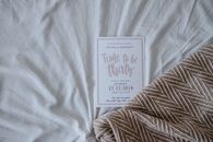 White Time to Be Thirty Textile