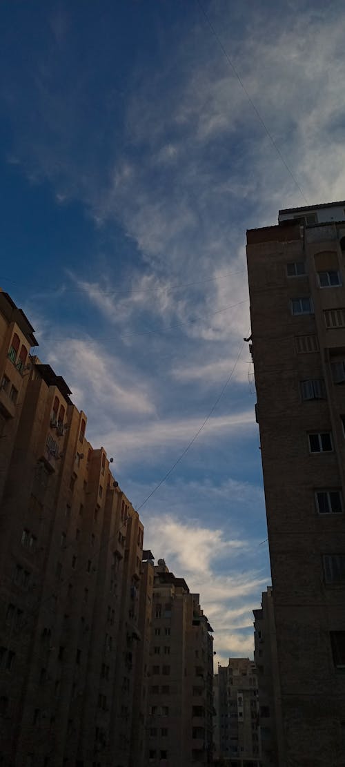 clouds and a blue sky 