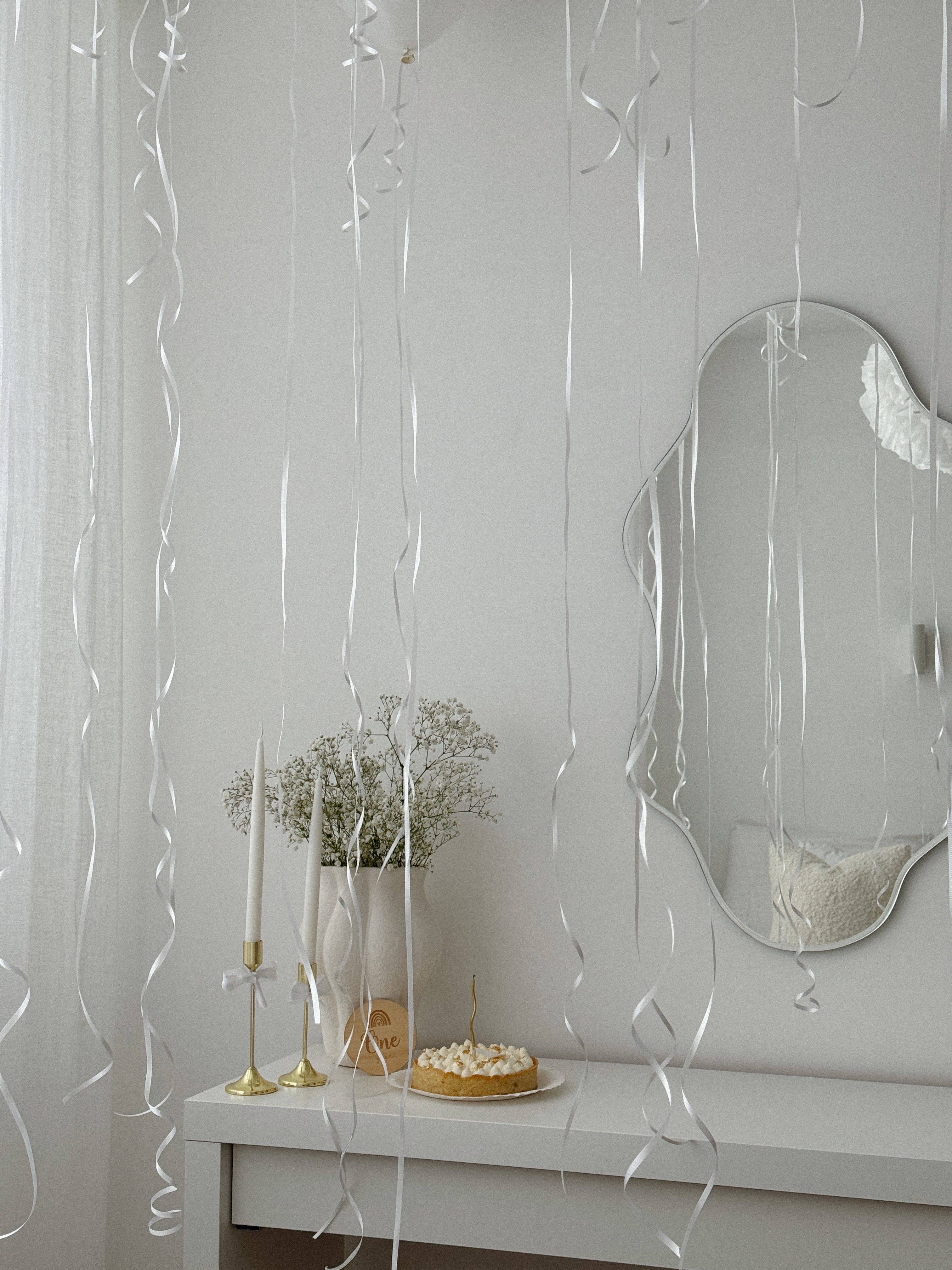 Diamond Jubilee White and Silver Party — 60th birthday party ideas