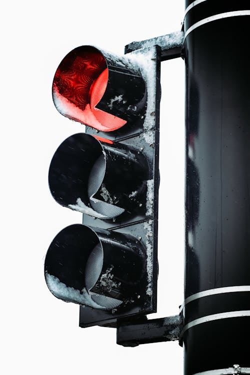 Free Black Traffic Light Stock Photo