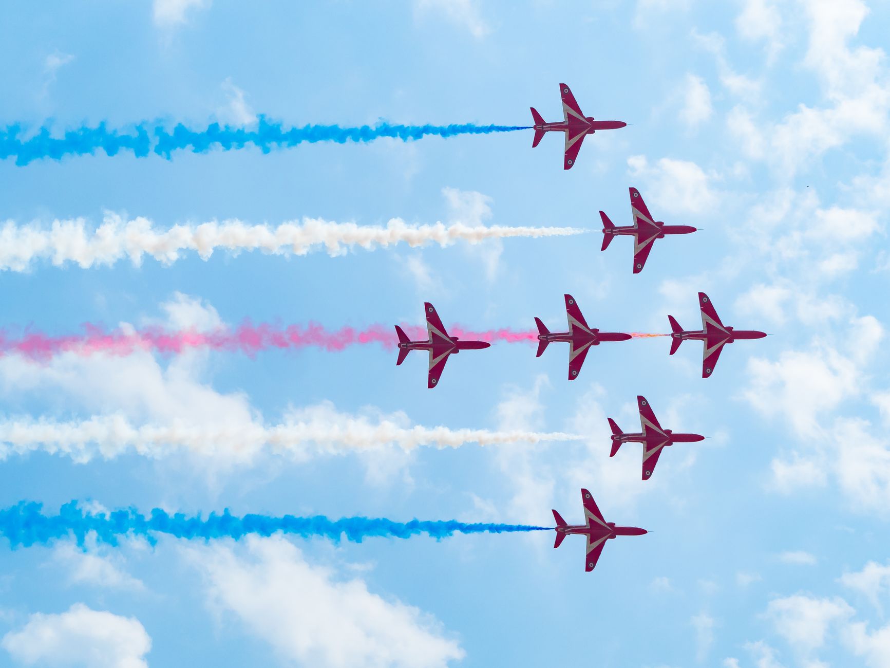 Red Arrows fly fewer jets to save their ageing fleet