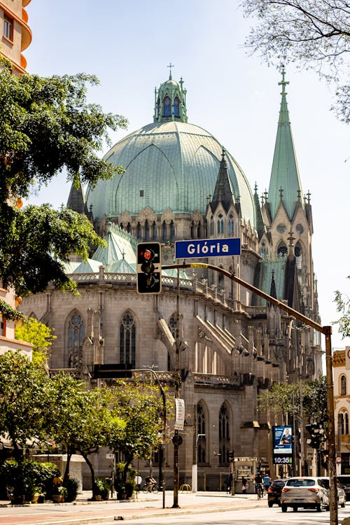 Outside View of Sao Paulo Cathedral