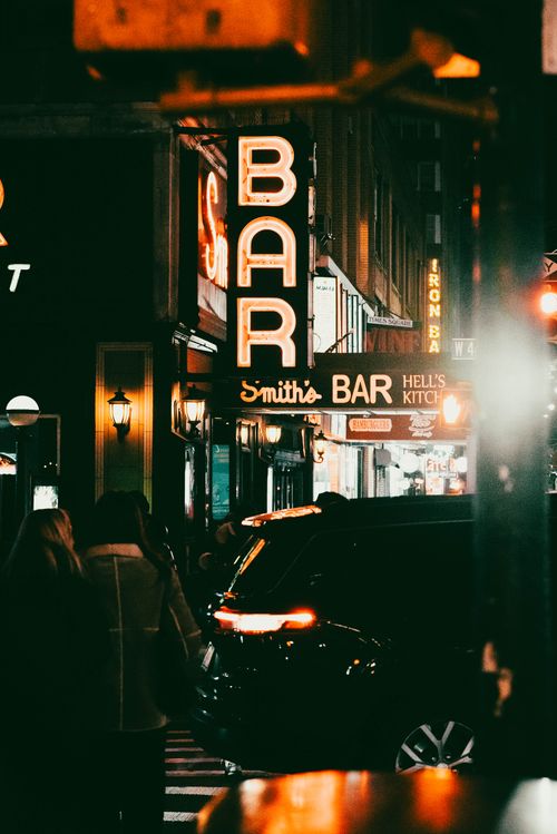 Free Smitths Bar in Manhattan Stock Photo
