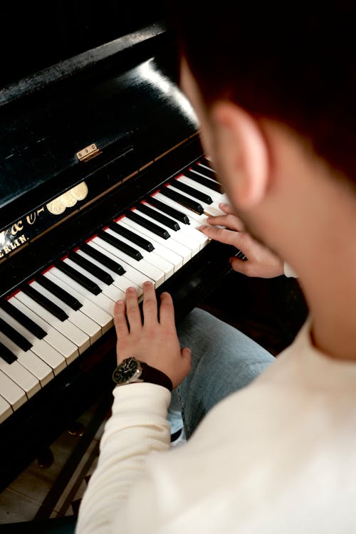 Gratis lagerfoto af fokus, instrument, klaver