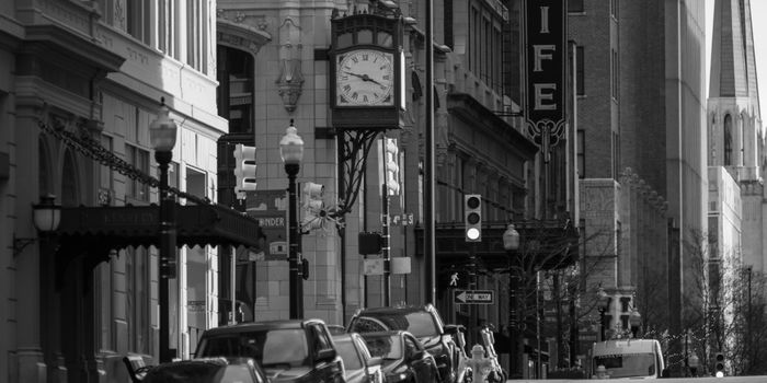 Art Deco downtown near Tulsa