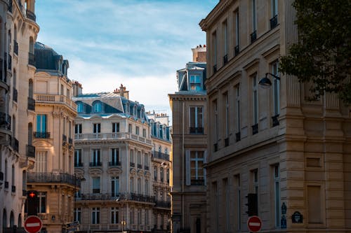 Buildings in an Old Town 