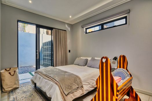 Bed in Hotel Room