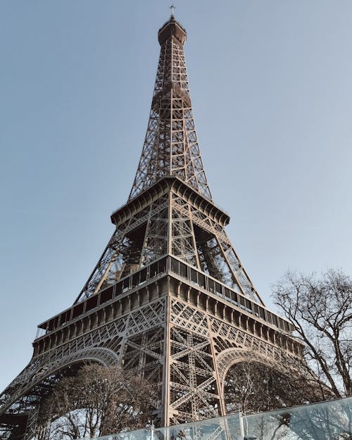 Eiffel Tower Against Clear Sky