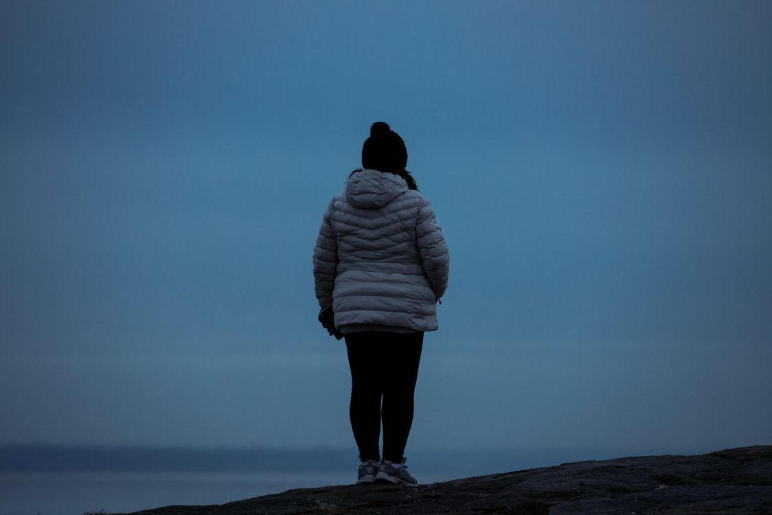 Back View of Woman in Jacket · Free Stock Photo