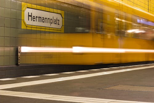 Motion on a Metro Station in Berlin 