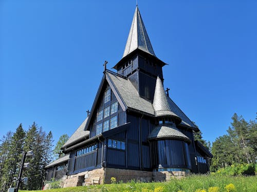 Gratis stockfoto met kerk, kerk architectuur, Noorwegen