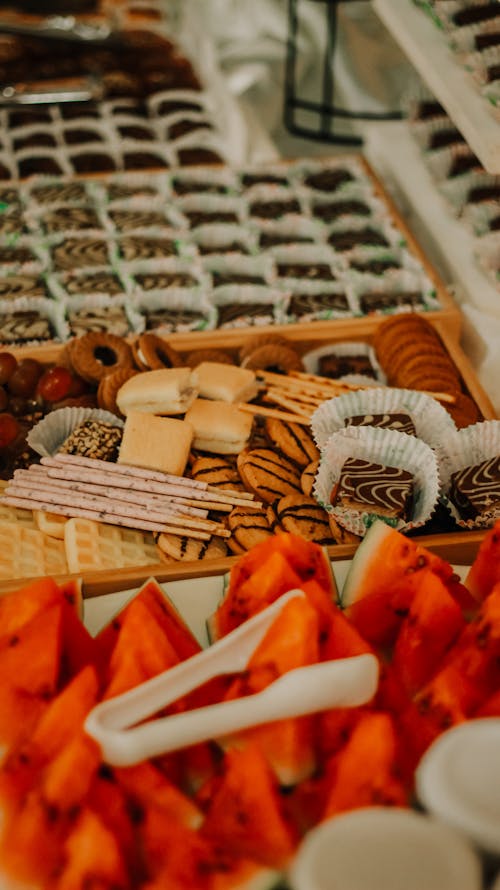 Fotobanka s bezplatnými fotkami na tému bufet, cookies, cukrársky výrobok