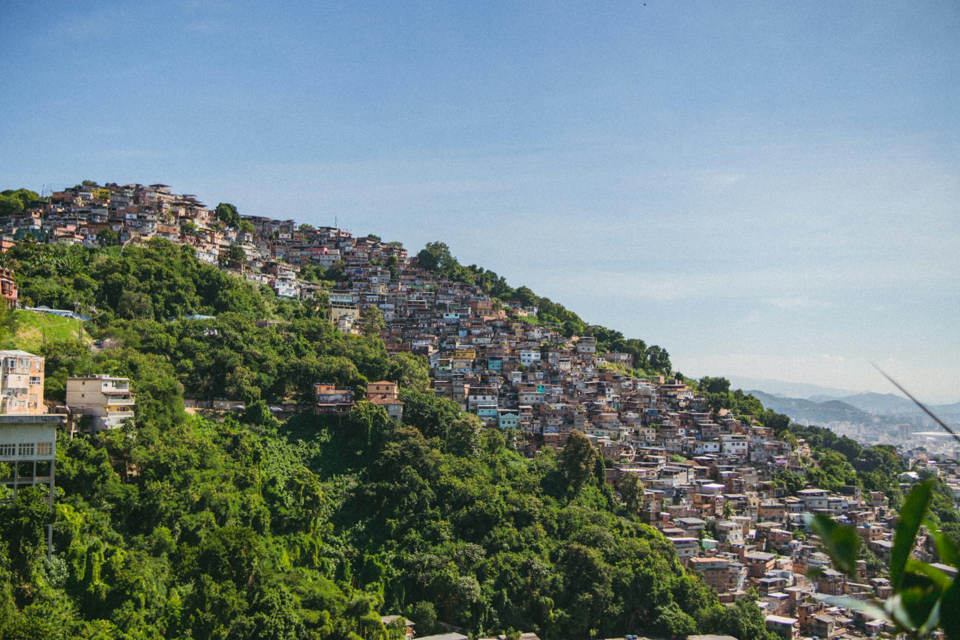 Buildings on Hill Slope