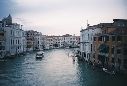 Kostenloses Stock Foto zu drohne erschossen, grand canal, italien