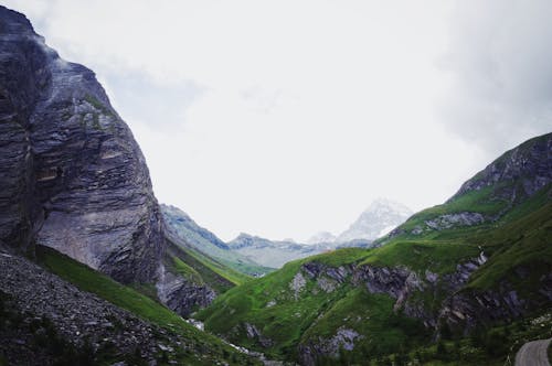 Free Mist Among Rocks  Stock Photo