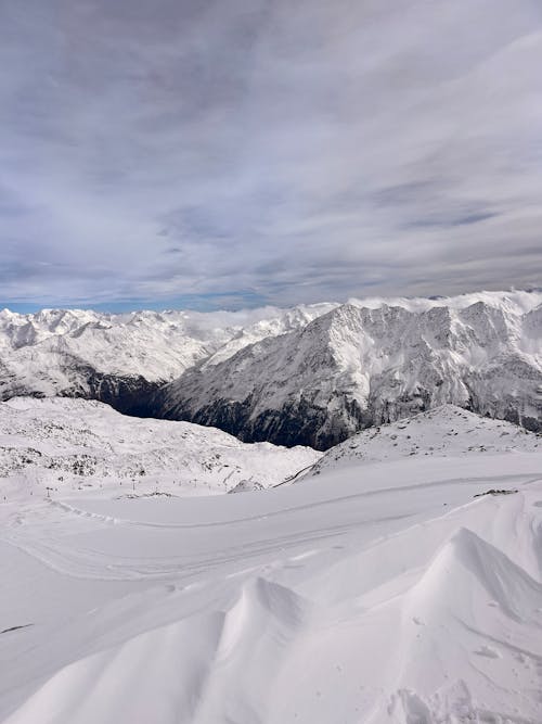 Alpine Snowed Landscape