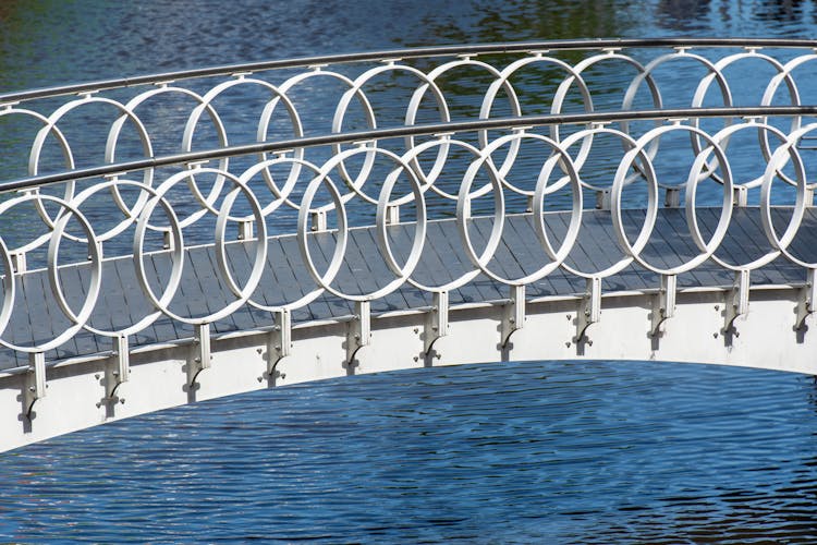 Footbridge Over River 