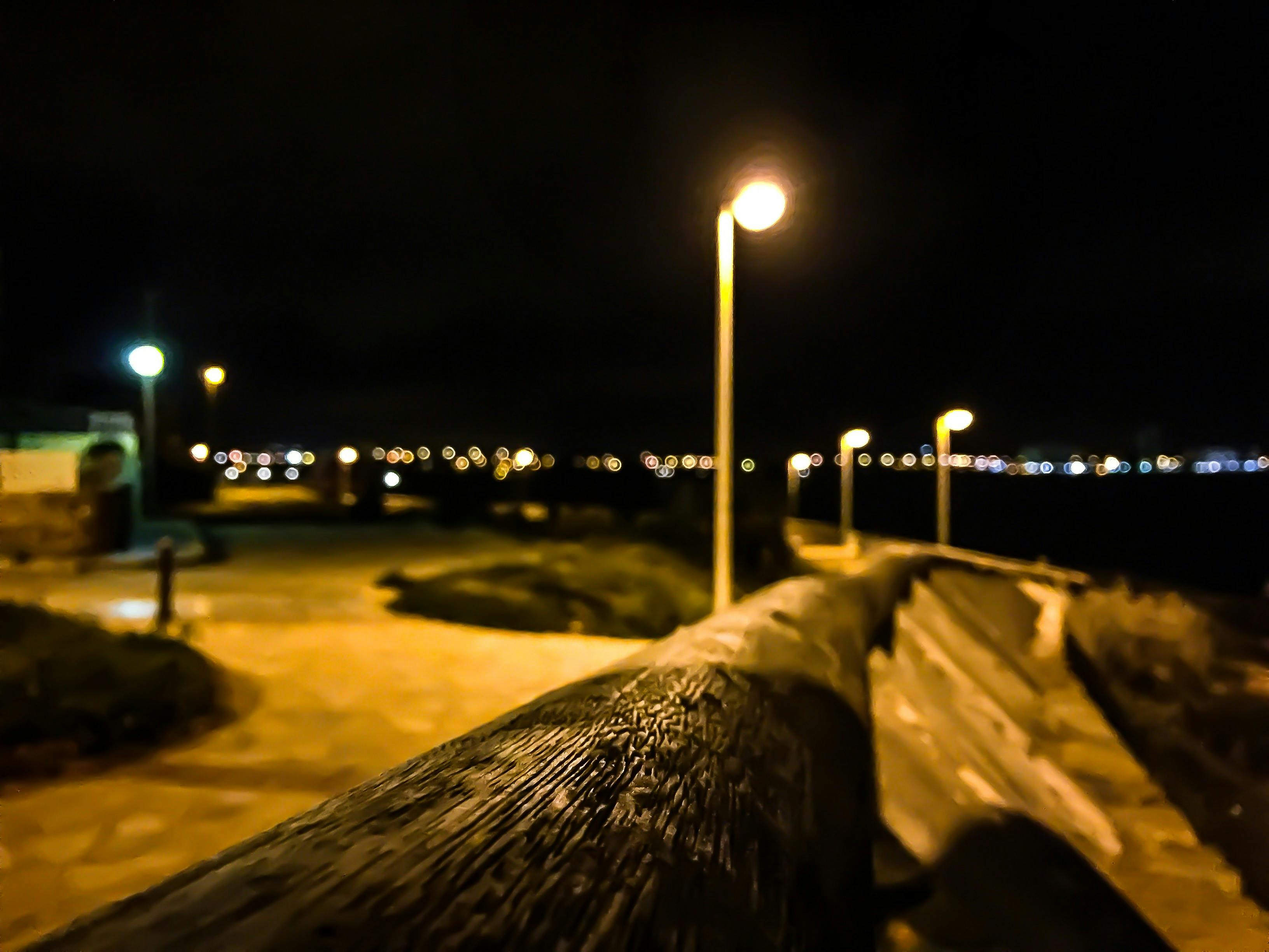 Free stock photo of darkness, night city, night sea