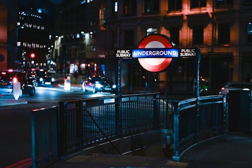 Subway Entrance in London