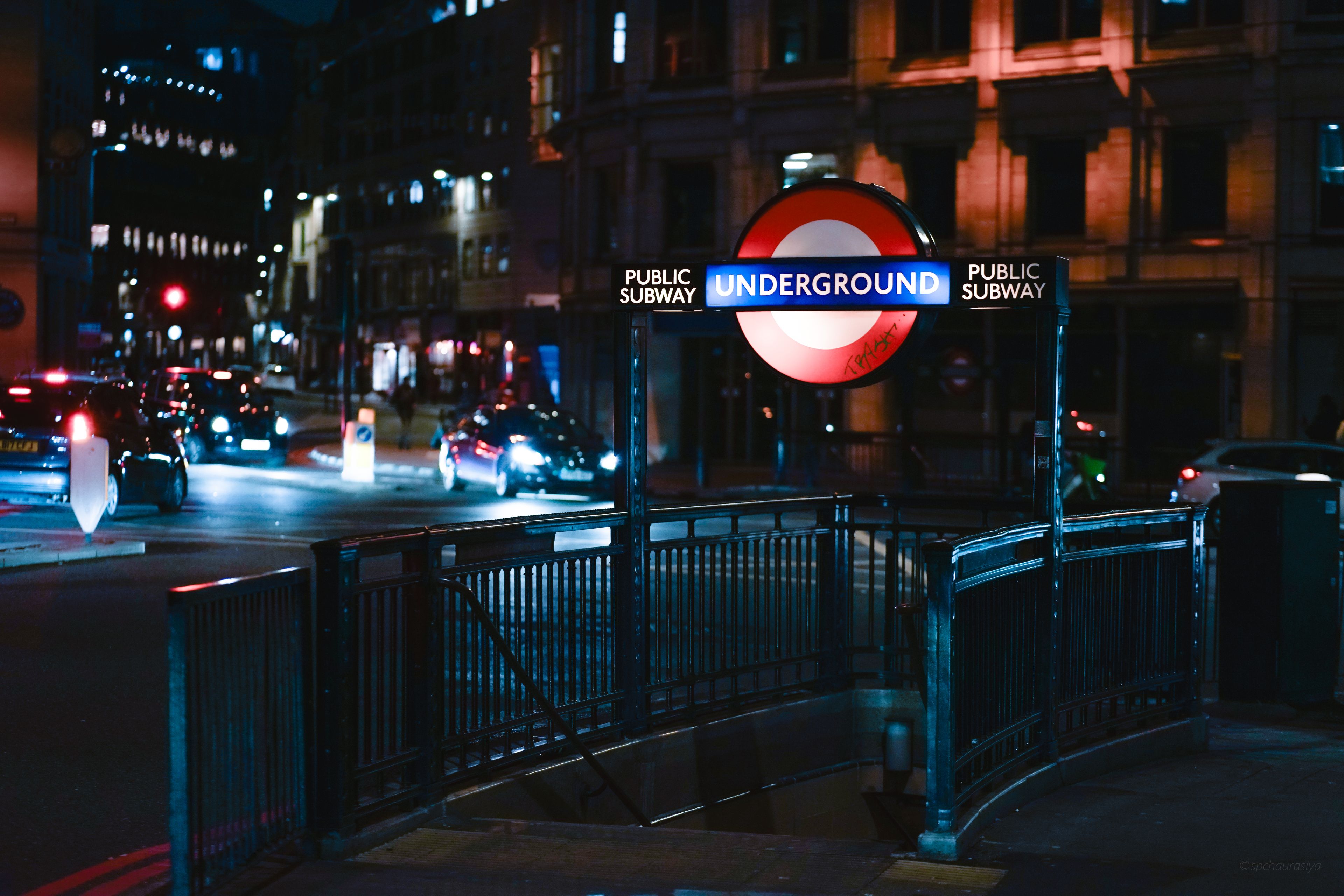 A chauffeur-driven journey at dusk