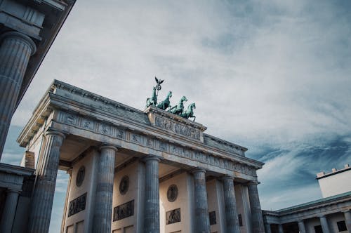 Foto Gerbang Brandenburg Di Berlin, Jerman