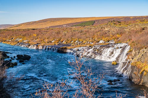 アイスランド, しだれ, フロインフォッサルの滝の無料の写真素材