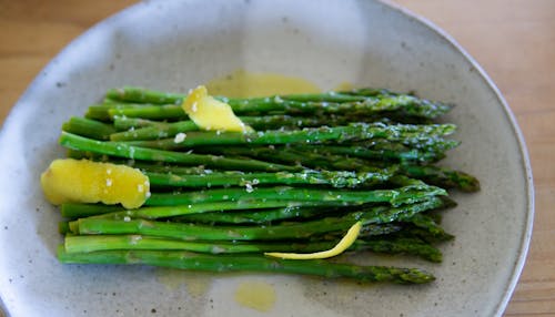 Free stock photo of asparagus, healthy, lemon