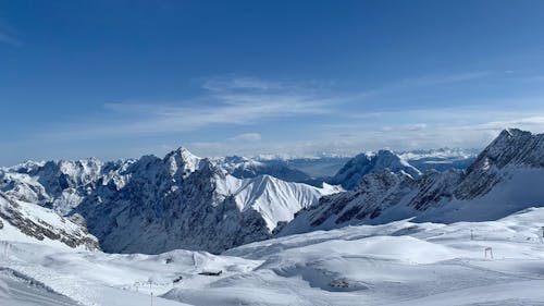 Ski Slope in the Alps