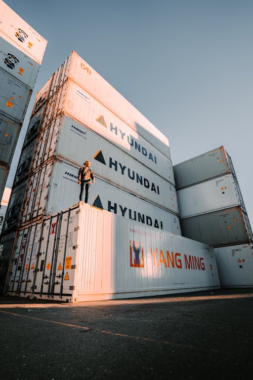 Containers with Brand Signs