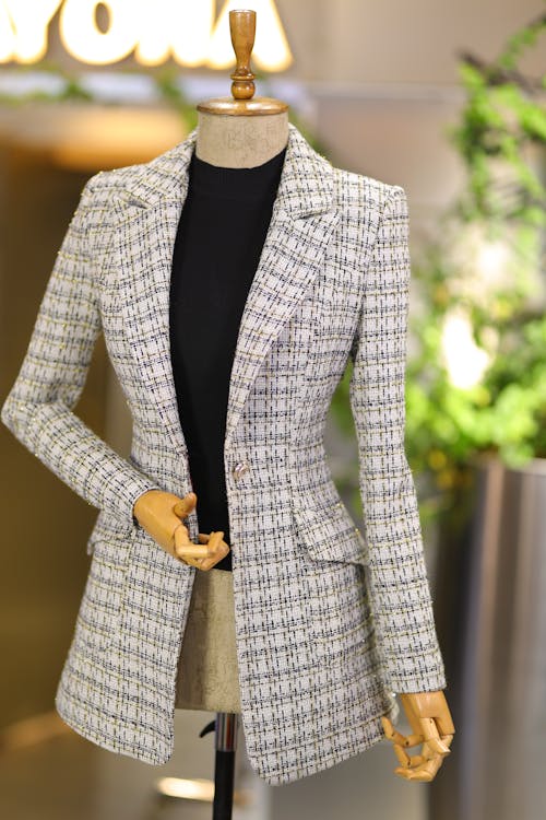 Elegant Jacket on Mannequin