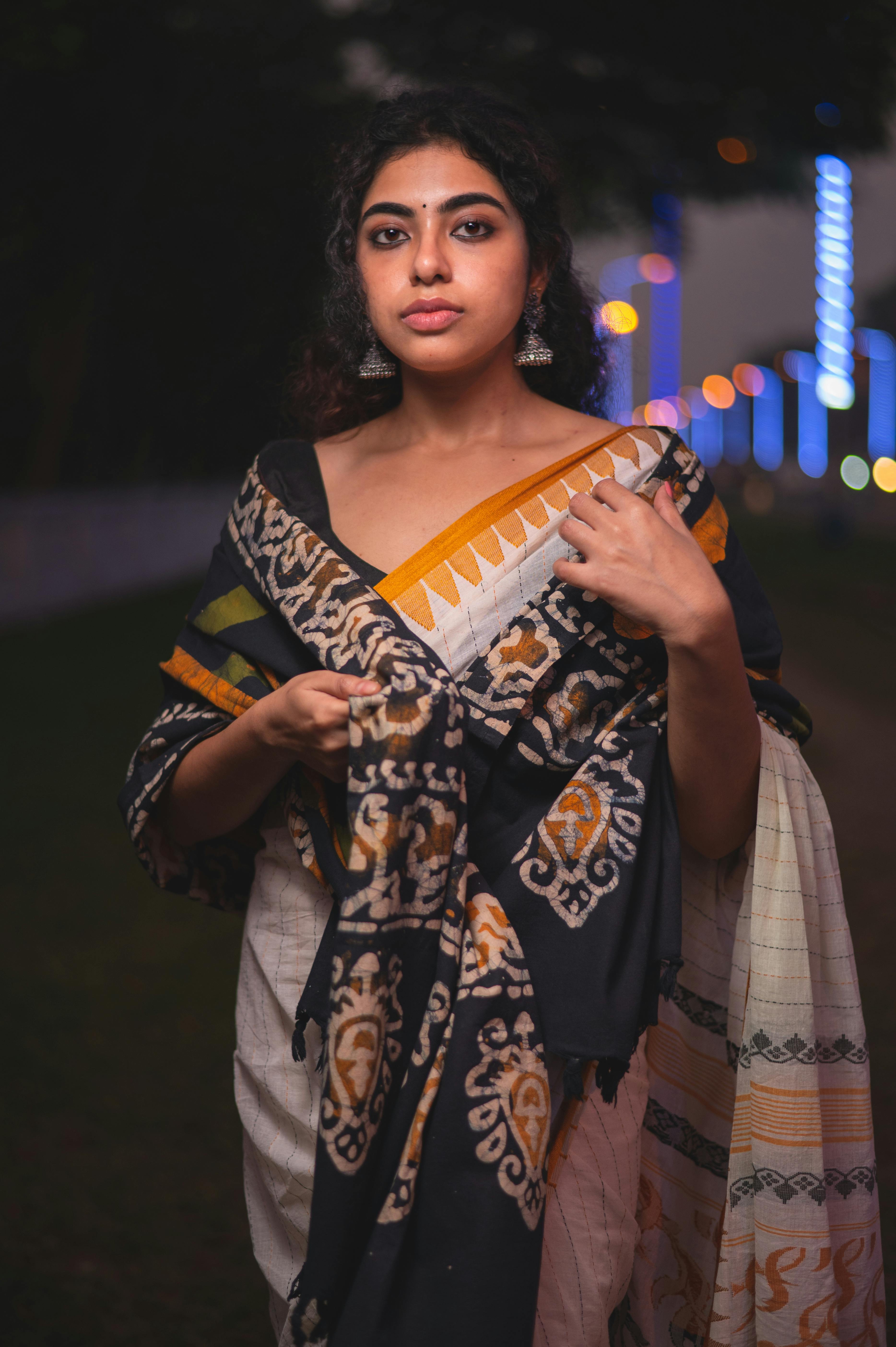 girl in a saree