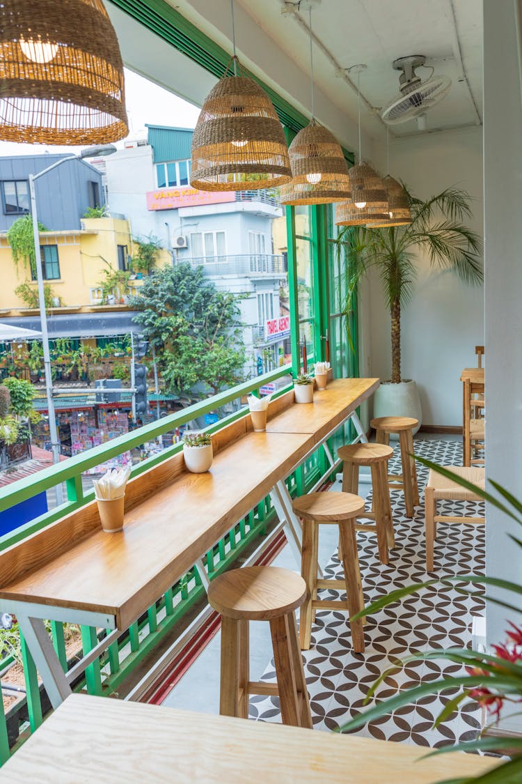 Interior Of A Restaurant 