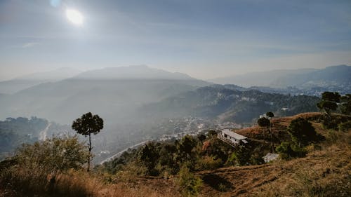  The fog rolling over the hills makes this landscape look like something out of a fairytale.