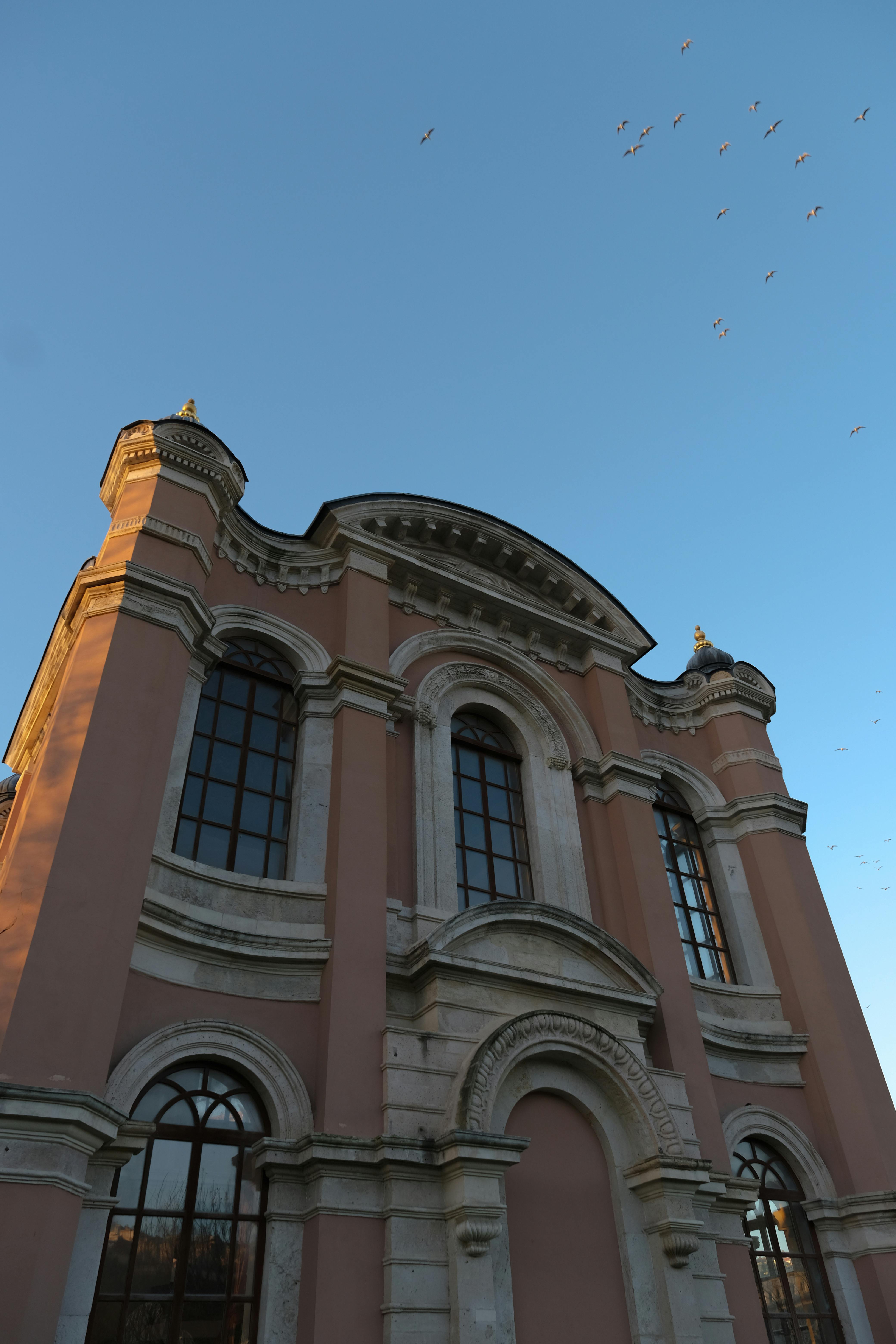 facade of the sadabat mosque in tehran