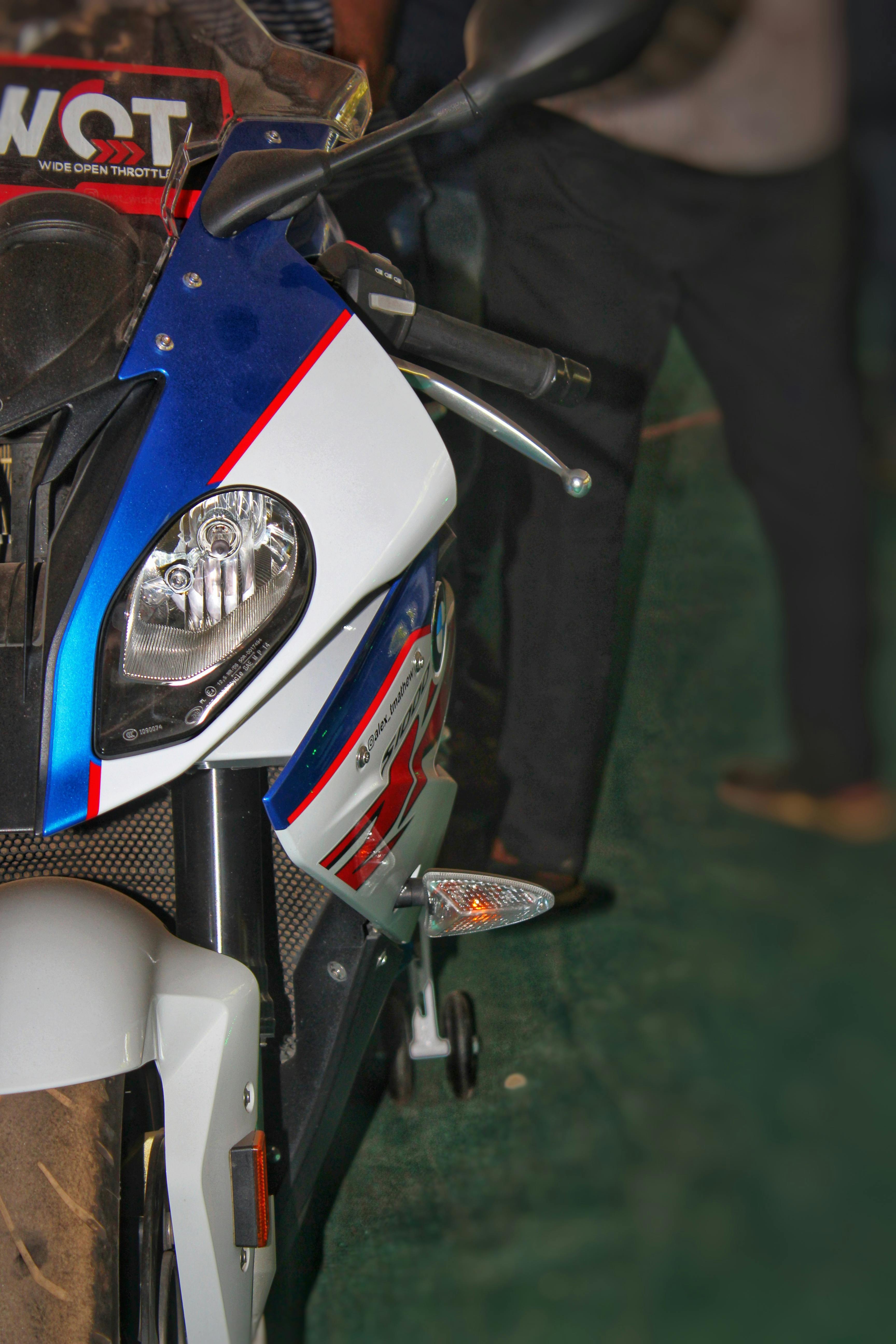 Free stock photo of bike, blurred background, BMW