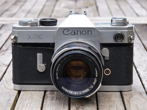 Old-Fashioned Analog Camera