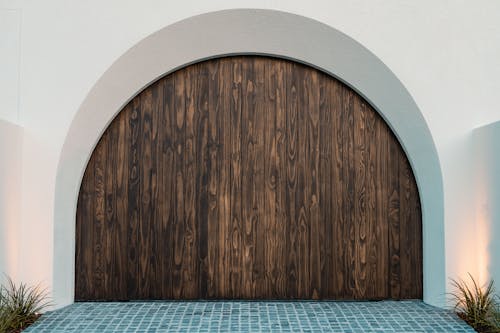 Arched Wooden Gate