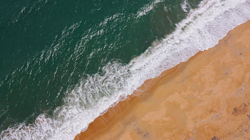 Immagine gratuita di fotografia aerea, litorale, litorale oceanico