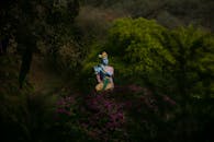 Hindu Goddess Statue in Forest